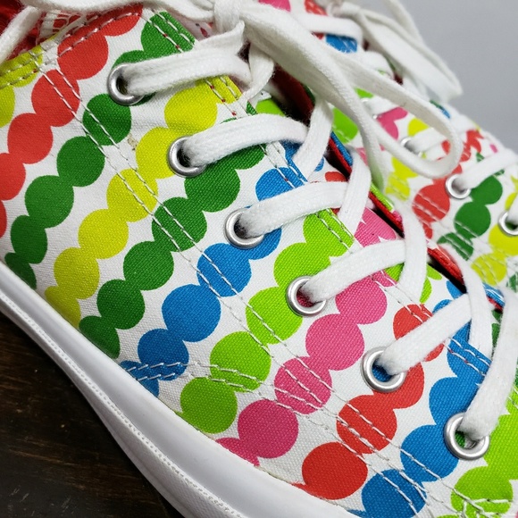 SOLD Converse Marimekko Polka Dot Sneakers 8 - Picture 6 of 8